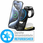 Callstel Faltbare 3in1-MagSafe-Ladestation für iPhone, Versandrückläufer Callstel Faltbare 3in1-MagSafe-Ladestationen für iPhones, Apple Watches & AirPods