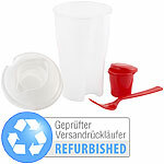 Rosenstein & Söhne Salat-to-go-Becher mit Dressingbehälter & Gabel,Versandrückläufer Rosenstein & Söhne 