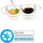 Cucina di Modena Doppelwandiges Kaffee- & Tee-Glas, 2er-Set, Versandrückläufer Cucina di Modena Doppelwandige Gläser Tee- & Kaffeetassen