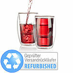 Cucina di Modena Doppelwandige Gläser, 2er-Set, Versandrückläufer Cucina di Modena Doppelwandige Becher-Gläser