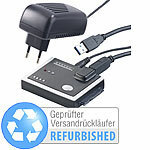 Xystec USB-3.0-Festplatten-Adapter mit Klon-Funktion, Versandrückläufer Xystec SATA-Festplatten-Adapter mit Klon-Funktion