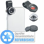 Somikon Mikroskop-Vorsatzlinse CVL-30 für Smartphones, Versandrückläufer Somikon 