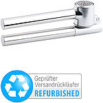 Rosenstein & Söhne Knoblauchpresse aus Edelstahl (Versandrückläufer) Rosenstein & Söhne Hebel-Knoblauchpressen