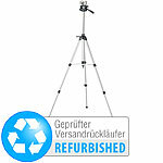 Somikon Profi-Alu-Stativ für Photo- und Videokameras,Versandrückläufer Somikon Dreibein Kamera Stative