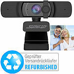 Somikon Full-HD-USB-Webcam mit Autofokus Versandrückläufer Somikon Webcams
