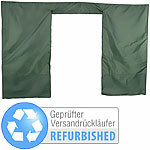 Royal Gardineer Wandseitenteil für Faltpavillon, Reißverschluss-Tür, Versandrückläufer Royal Gardineer Faltpavillons