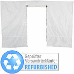 Royal Gardineer Wandseitenteil für Faltpavillon, Reißverschluss-Tür, Versandrückläufer Royal Gardineer Faltpavillons