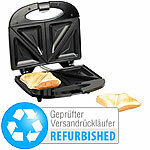 Rosenstein & Söhne Antihaft-beschichteter Sandwich-Toaster Versandrückläufer Rosenstein & Söhne Sandwich-Maker