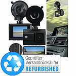 NavGear 4K-UHD-Dashcam mit GPS, Nachtsicht, WDR, Versandrückläufer NavGear