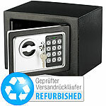 Xcase Stahlsafe mit digitalem Code-Schloss, 5 Liter (Versandrückläufer) Xcase Tresore mit Zahlenschloss
