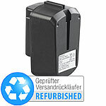 Sichler Haushaltsgeräte Ersatz-Akku für Akku-Zyklon-Staubsauger, Versandrückläufer Sichler Haushaltsgeräte Akku-Zyklon-Hand- & Boden-Staubsauger mit Kehr- & Wischfunktion