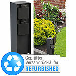 Royal Gardineer 2-fach-Garten-Steckdose aus Edelstahl, 230 Volt, Versandrückläufer Royal Gardineer Säulen-Gartensteckdosen