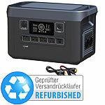 revolt Powerstation & Solar-Generator mit Notstrom-Funktion,Versandrückläufer revolt 2in1-Hochleistungsakkus & Solar-Generatoren