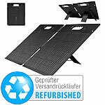 revolt Falt-Solarpanel, monokristalline Solarzellen, Versandrückläufer revolt Solarpanels faltbar