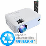 SceneLights Technologies LED-HD-Beamer mit 720p-Auflösung, 4.500 Lumen,Versandrückläufer SceneLights Technologies LED-Heim-Beamer