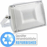 Luminea Highpower LED-Fluter im Aluminium-Gehäuse, Versandrückläufer Luminea Wetterfester LED-Fluter (tageslichtweiß)