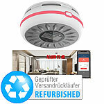 VisorTech Smarter 2in1-WLAN-Rauchwarn-/CO-Melder, Versandrückläufer VisorTech 