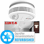 VisorTech WLAN-Rauchwarnmelder mit weltweiter App, Versandrückläufer VisorTech 