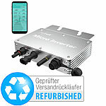 revolt WLAN-Mikroinverter für Solarmodule, 350 W, App, Versandrückläufer revolt WLAN-Mikroinverter für Solarmodule mit MPPT und App