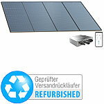 revolt Solar-Set: 350-W-WLAN-Mikroinverter, Versandrückläufer revolt Monokristalline Solarmodule mit WLAN-Mikroinverter