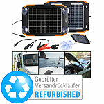 revolt Bifaziales Solar-Ladegerät Kfz-/Wohnmobil-Batterien, Versandrückläufer revolt Solar-Ladegeräte für Autobatterien