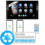 Creasono 2-DIN-Autoradio mit Wireless Apple Carplay, Versandrückläufer Creasono 2-DIN-Autoradios mit Wireless Apple Carplay & Android Auto