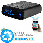 auvisio DAB+-Radiowecker, großes VA-Display, BT, Versandrückläufer auvisio DAB+-Radiowecker, Bluetooth, 2 Weckzeiten, USB-Ladeport