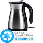 Rosenstein & Söhne 2in1-Wasserkocher und Isolierkanne WSK-300.iso (Versandrückläufer) Rosenstein & Söhne 2in1-Edelstahl-Wasserkocher und Isolierkannen