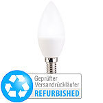 Luminea LED-Kerze, 3 Helligkeits-Stufen, tageslichtweiß, Versandrückläufer Luminea LED-Kerzen E14 mit 3 Helligkeitsstufen