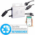 revolt WLAN-Mikroinverter für Solarmodule, 400 W, App, Versandrückläufer revolt WLAN-Mikroinverter für Solarmodule mit MPPT und App