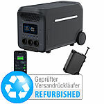 revolt Mobile Trolley-Powerstation, 2,56 kWh,max. 5.000 W, Versandrückläufer revolt Powerstationen & Solargeneratoren mit Notstrom-Funktion