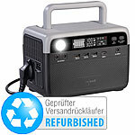 revolt Powerstation & Solar-Generator, 230 Wh, 230 V, Versandrückläufer revolt 2in1-Hochleistungsakkus & Solar-Generatoren