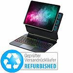GeneralKeys Magnetische Tastatur-Hülle für 11"-iPad 2024, QWERTZ,Versandrückläufer GeneralKeys 
