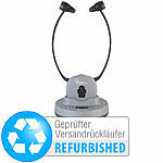 newgen medicals Digitaler TV-Funkkopfhörer und Hörverstärker, Versandrückläufer newgen medicals Funk-Kinnbügel-Kopfhörer mit Hörverstärker 