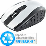 GeneralKeys Optische Maus mit Bluetooth 3.0, 1.600 dpi, Versandrückläufer GeneralKeys Kabellose Mäuse mit Bluetooth