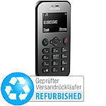 simvalley MOBILE Scheckkarten-Handy Pico RX-486 mit BT, Garantruf (Versandrückläufer) simvalley MOBILE Notruf-Scheckkartenhandys mit GPS und Bluetooth