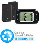 Rosenstein & Söhne Digitales Kühl- & Gefrierschrank-Thermometer, Versandrückläufer Rosenstein & Söhne Kühlschrank & Gefrierschrank Funk-Thermometer