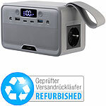 revolt Powerstation & Solargenerator mit 89,6 Wh, Versandrückläufer revolt 2in1-Hochleistungsakkus & Solar-Generatoren 