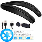 auvisio 2in1-Akku-TV-Nackenlautsprecher mit Bluetooth, Versandrückläufer auvisio Akku-TV-Nackenlautsprecher mit Bluetooth und Freisprechen 