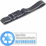 PEARL Koffergurt, TSA- und Zahlen-Schloss, 100 - 170 cm,Versandrückläufer PEARL Koffergurte mit Bluetooth 