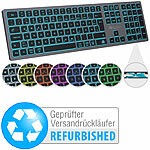 GeneralKeys Funk-Tastatur, farbige Beleuchtung, Slim, Versandrückläufer GeneralKeys Funk-Tastaturen mit farbiger Beleuchtung und Ziffernblock