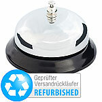 infactory Rezeptions-Glocke mit 85 mm Durchmesser, Versandrückläufer infactory Tischglocken