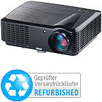 SceneLights LED-LCD-Beamer mit Media-Player,1280 x 800 (HD) (Versandrückläufer) SceneLights LED-Heim-Beamer