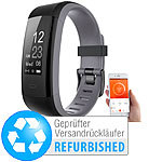 newgen medicals Premium-GPS-Fitness-Armband, XL-Touchdisplay, Puls (Versandrückläufer) newgen medicals 