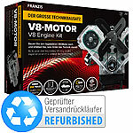 FRANZIS Der große Technik-Bausatz V8-Motor, Maßstab 1:3 Versandrückläufer FRANZIS 