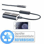 Somikon WiFi-HD-Endoskop-Kamera, Versandrückläufer Somikon WLAN-HD-Endoskopkameras für iOS- & Android-Smartphones