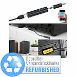 auvisio Audioadapter für HiFi-Anlage/Kopfhörer, Versandrückläufer auvisio Audioadapter mit Bluetooth und Freisprech-Funktion