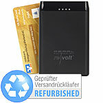 revolt Powerbank im Kreditkarten-Format, 5.000 mAh, Versandrückläufer revolt USB-Powerbanks kompakt 