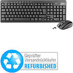 GeneralKeys Tastatur-Maus-Kombination 2,4 GHz (PEARL Edition) (Versandrückläufer) GeneralKeys Funktastatur & -Maus Sets