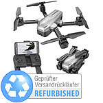 Simulus Faltbarer GPS-Quadrocopter mit 4K-Kamera, WLAN, Versandrückläufer Simulus Faltbare GPS-WLAN-Quadrokopter mit 4K-Kamera